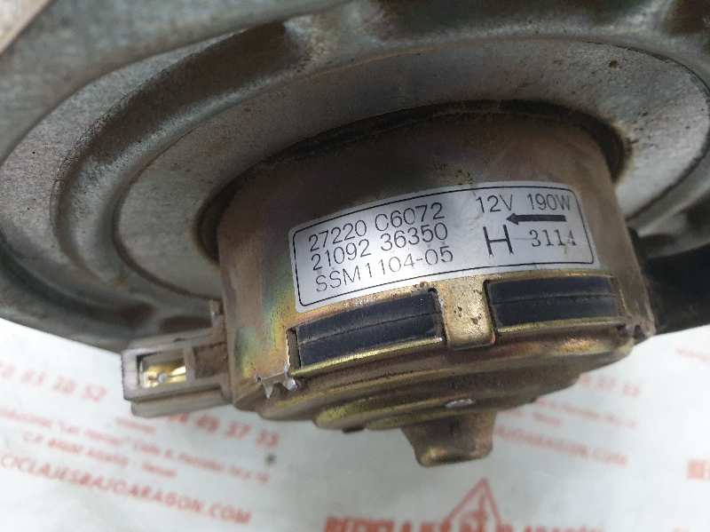 VENTILADOR CALEFACCION NISSAN PATROL MD27HA