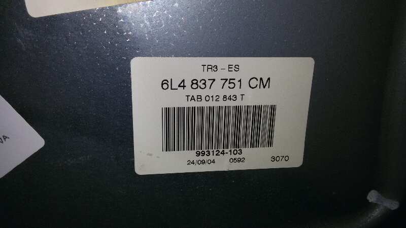 ELEVALUNAS DELANTERO IZQUIERDO SEAT IBIZA ASY