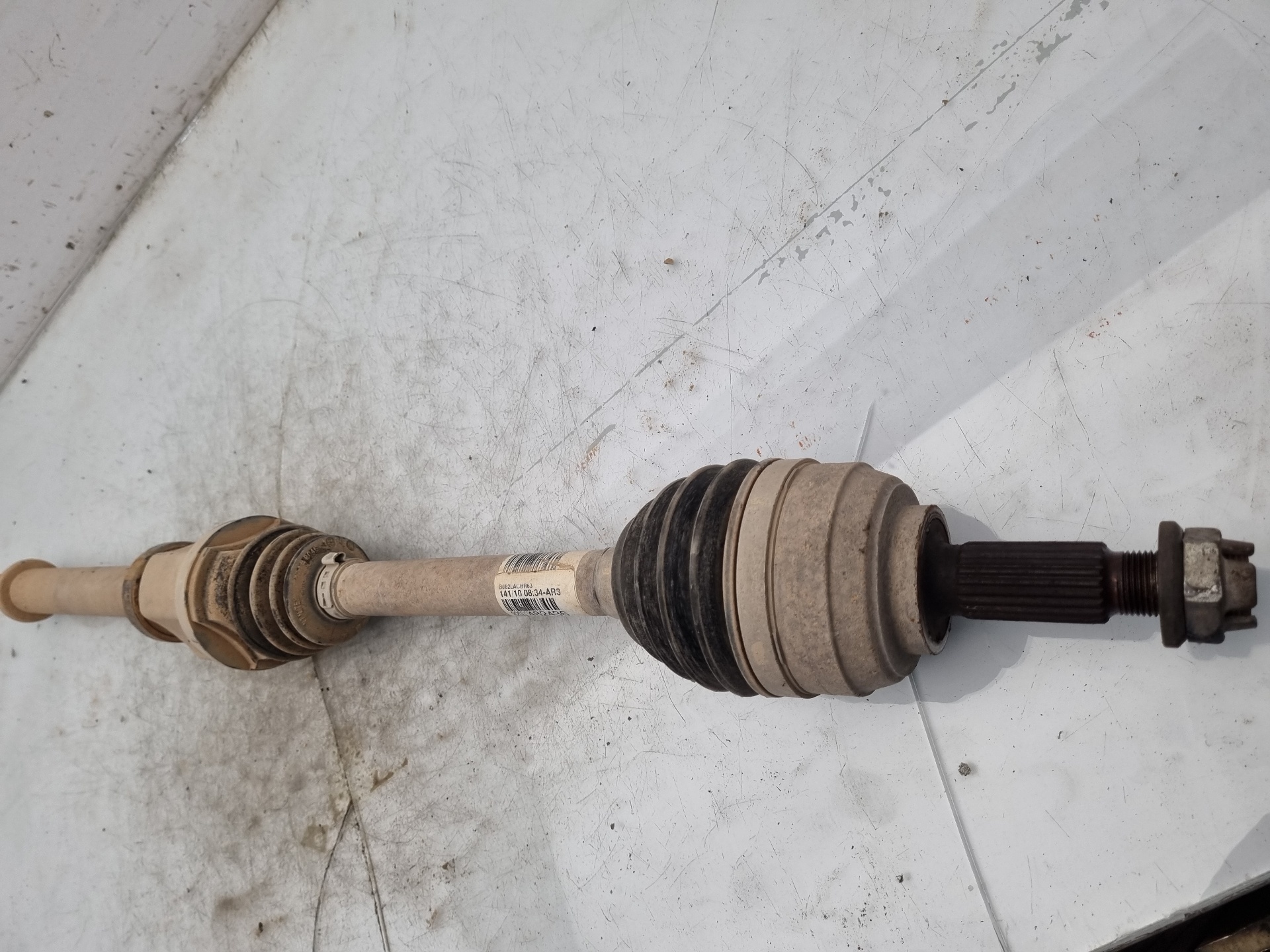 TRANSMISION DELANTERA DERECHA RENAULT TWINGO K9K 17