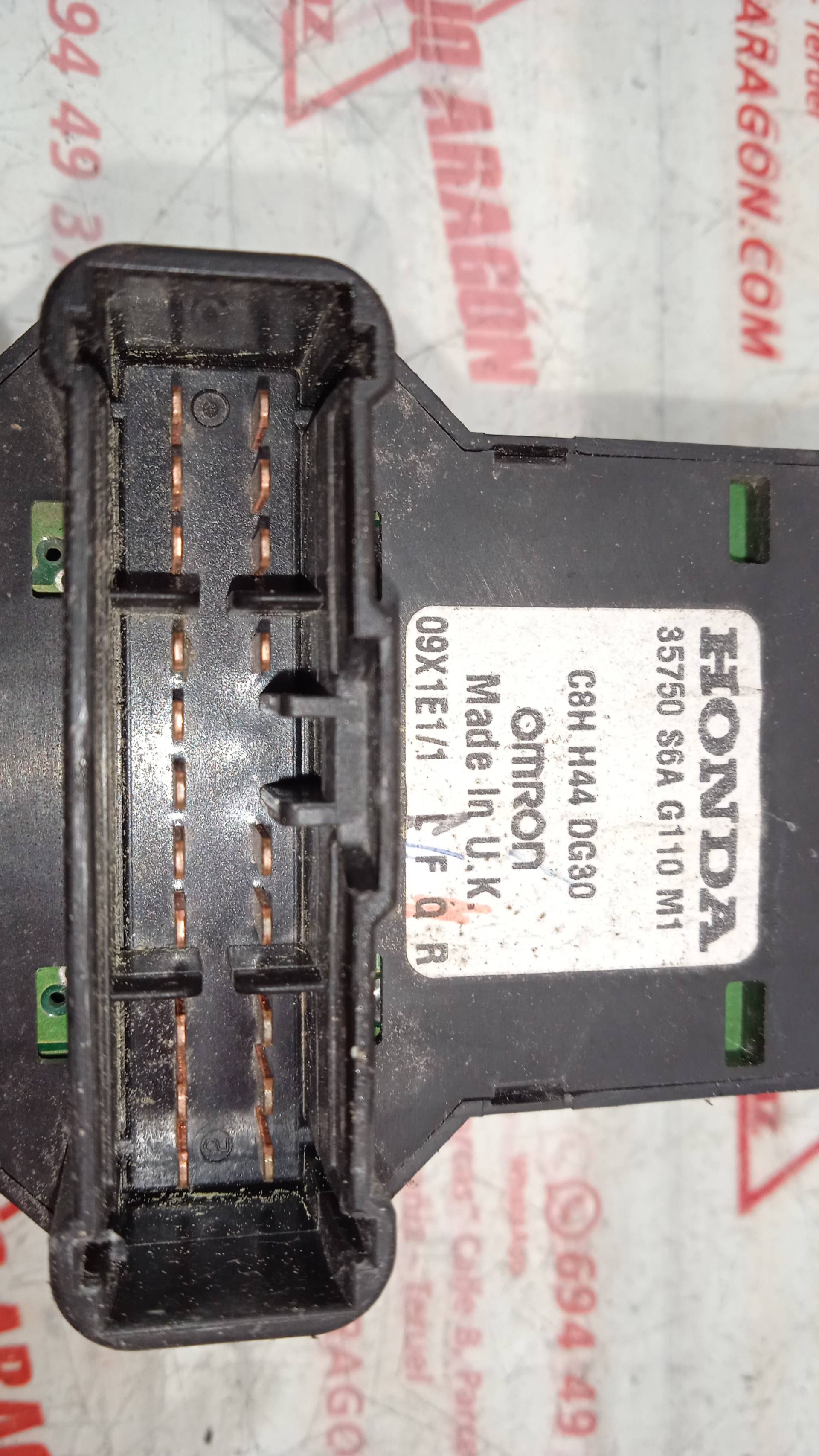 MANDO ELEVALUNAS DELANTERO IZQUIERDO HONDA CIVIC D16V1