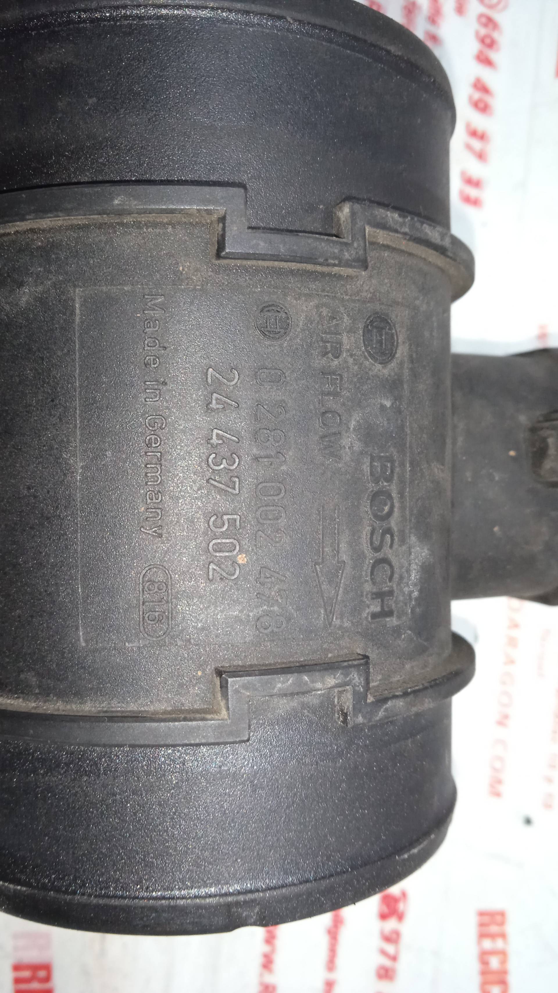 CAUDALIMETRO OPEL ZAFIRA Y20DTH