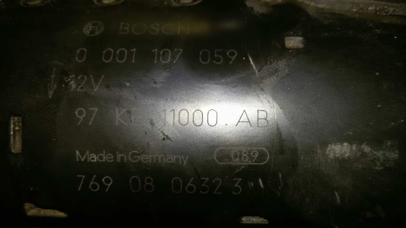 MOTOR ARRANQUE FORD KA J4D