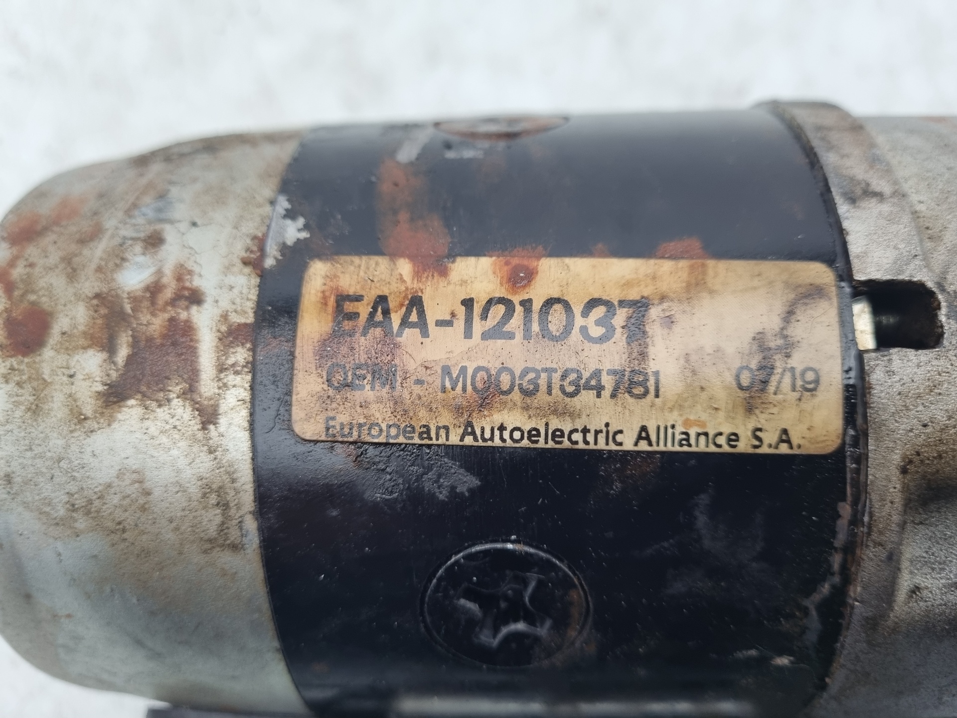 MOTOR ARRANQUE SUZUKI SAMURAI G138A