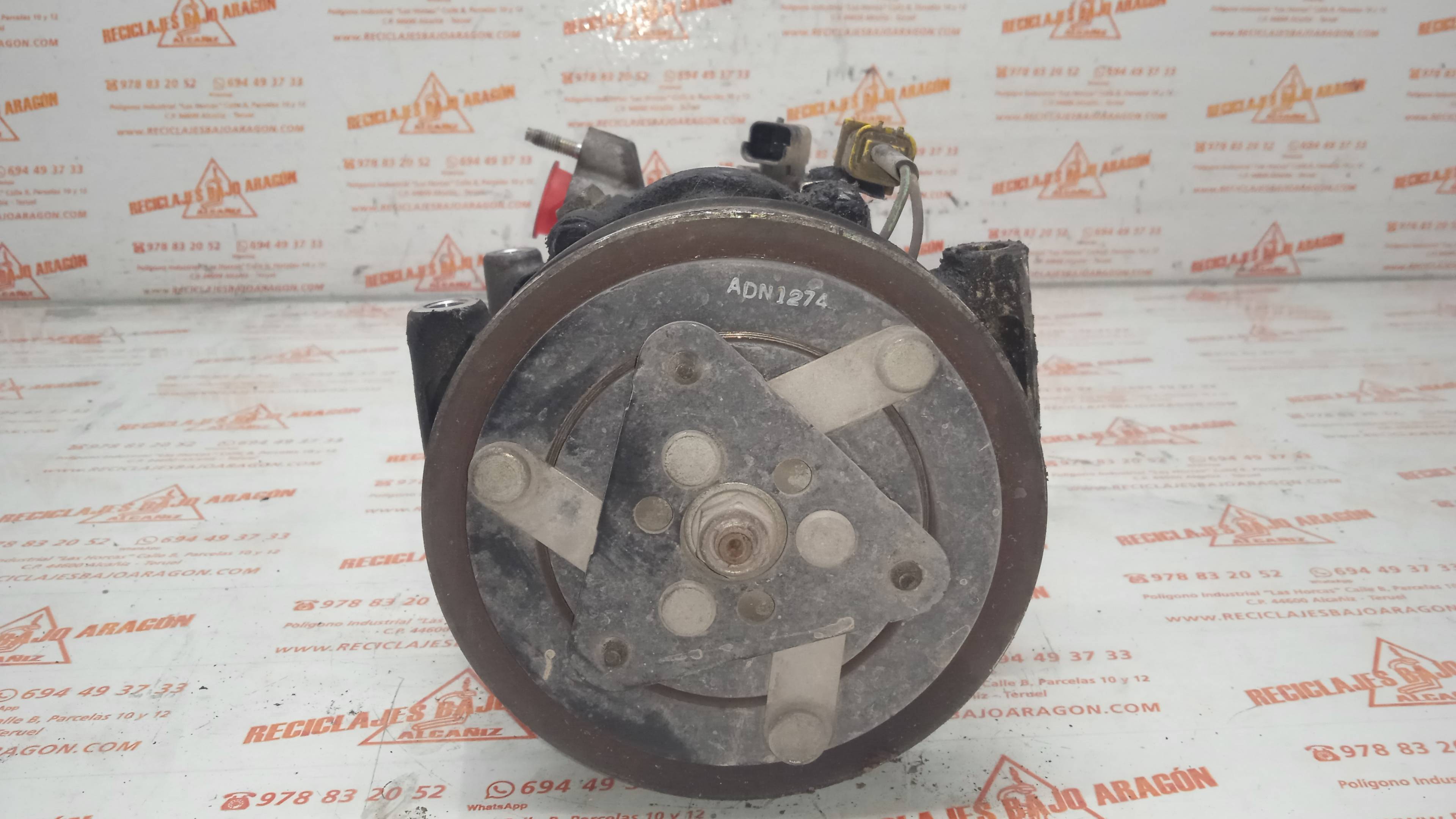 COMPRESOR AIRE ACONDICIONADO PEUGEOT 207/207+ KFV