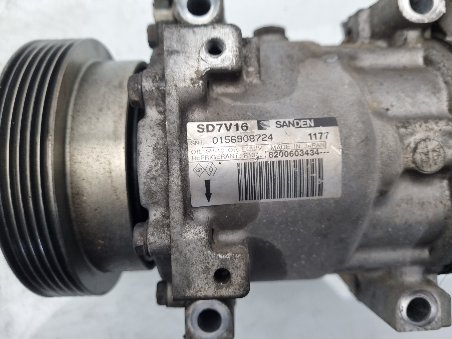 COMPRESOR AIRE ACONDICIONADO DACIA LOGAN K7M F7