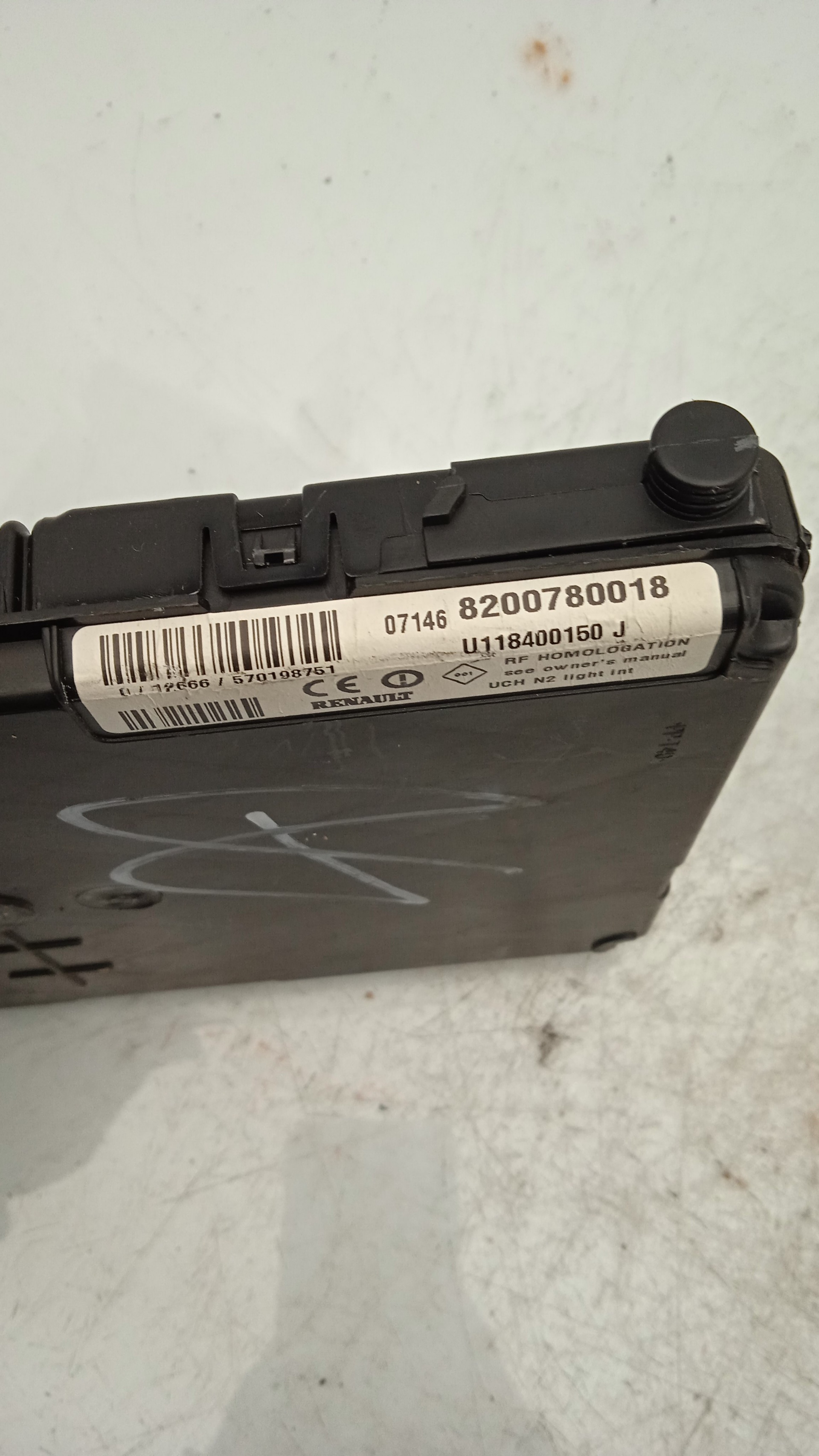 CENTRALITA MOTOR UCE RENAULT GRAND 