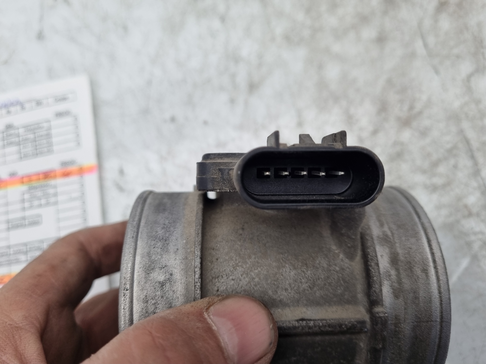 CAUDALIMETRO OPEL VECTRA Z22SE