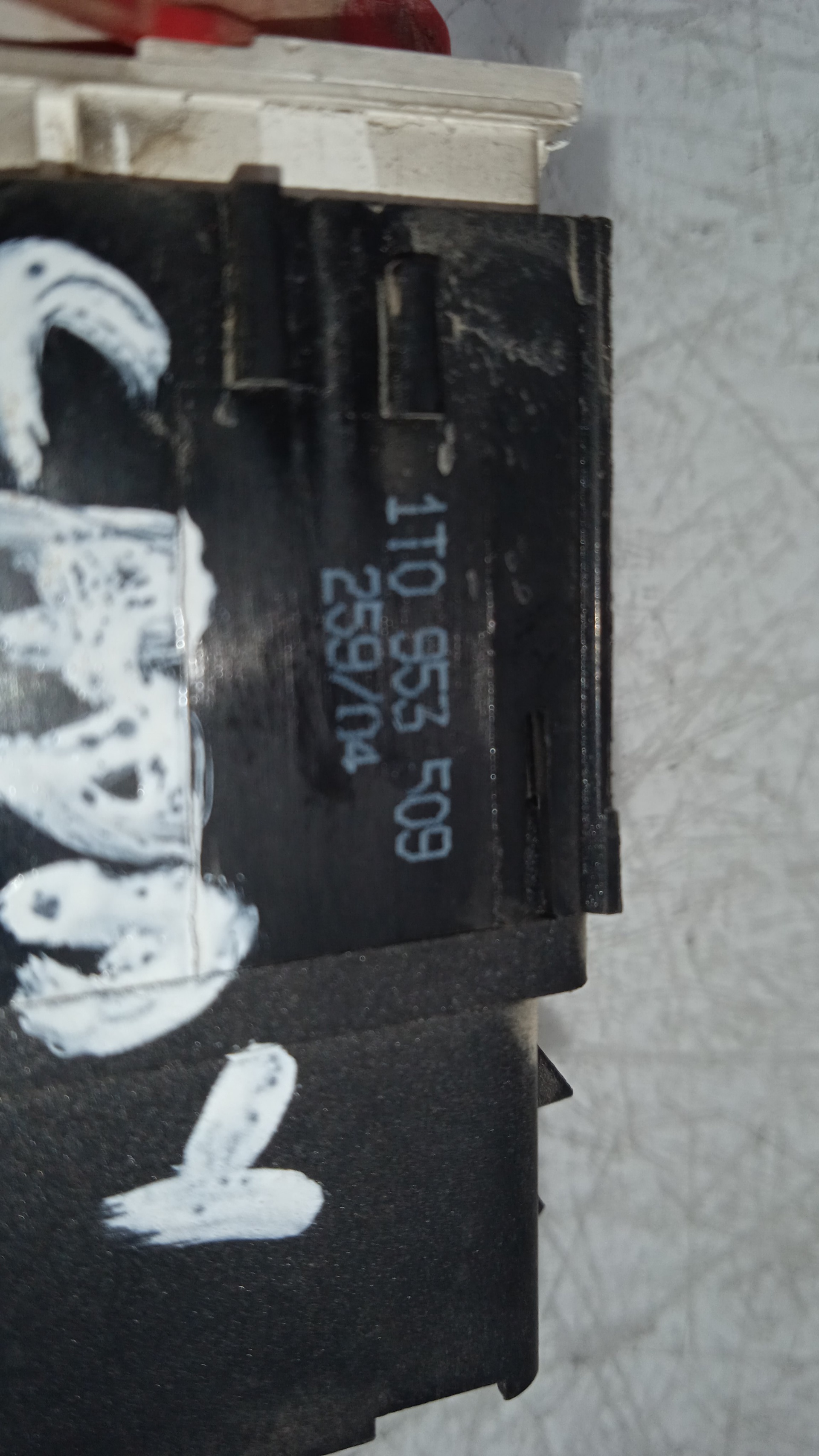 WARNING VOLKSWAGEN CADDY BJB