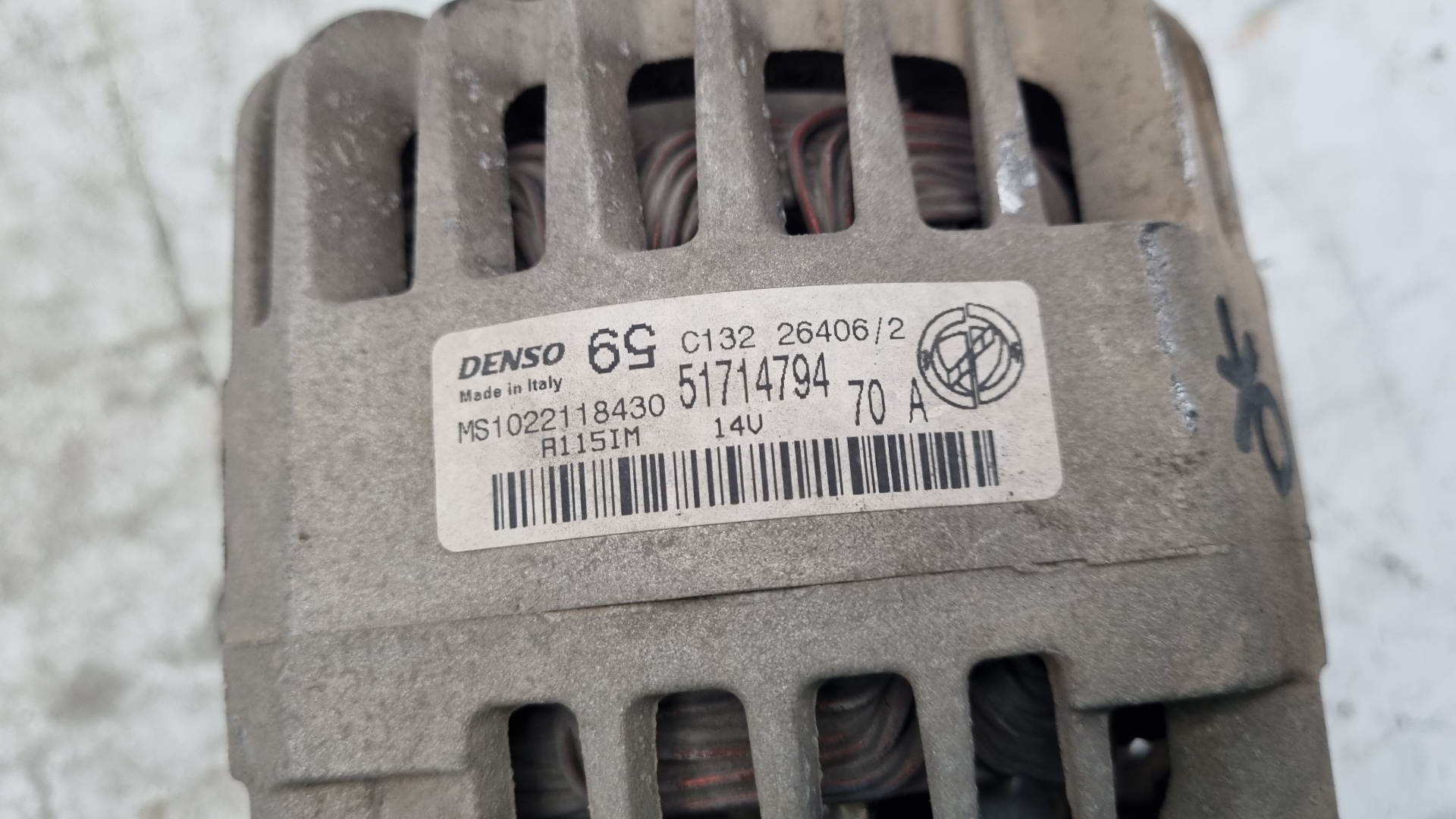 ALTERNADOR FIAT PANDA 188A4000