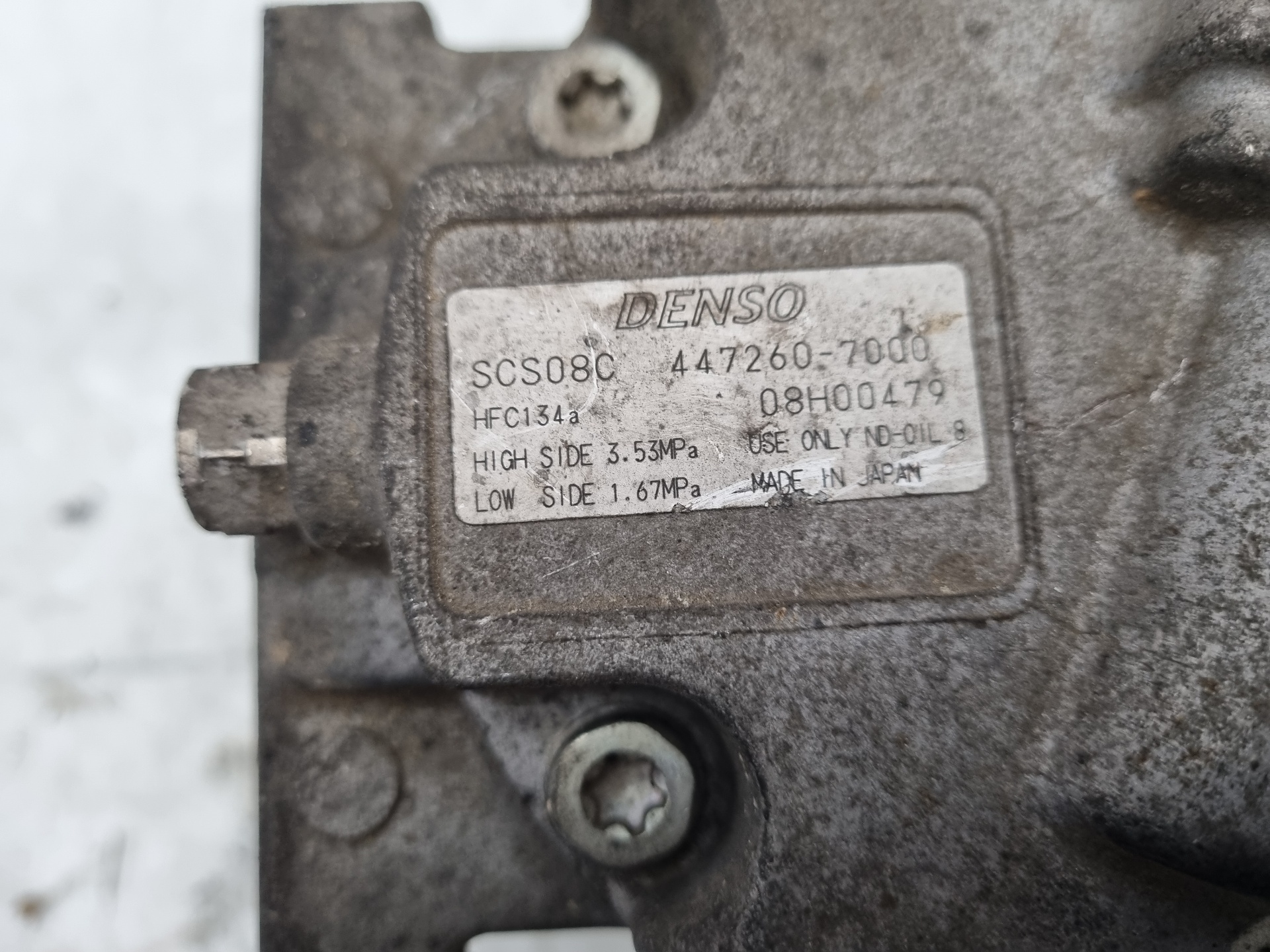 COMPRESOR AIRE ACONDICIONADO FIAT DOBLO 223B1000