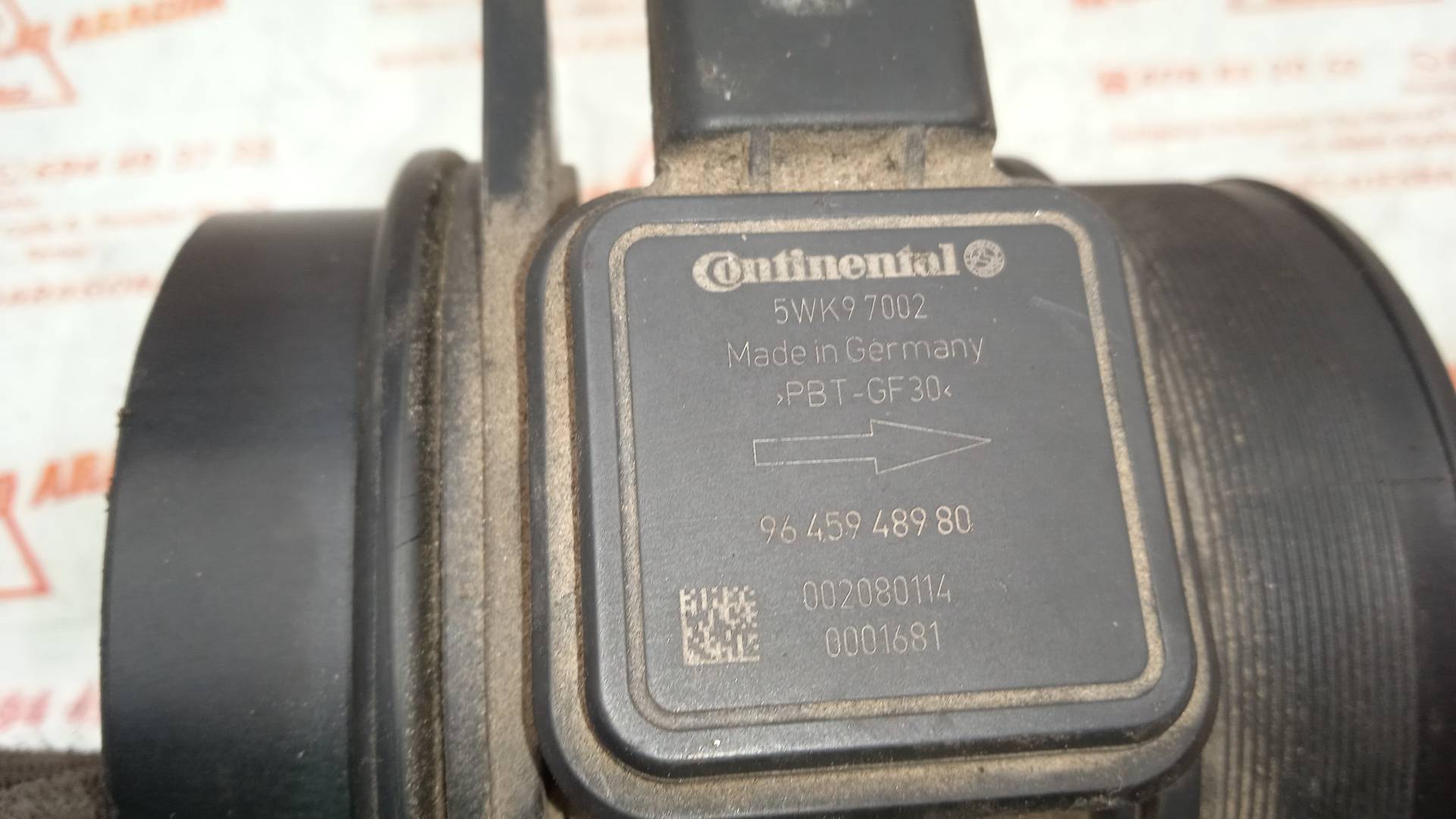 CAUDALIMETRO CITROEN C8 RHK