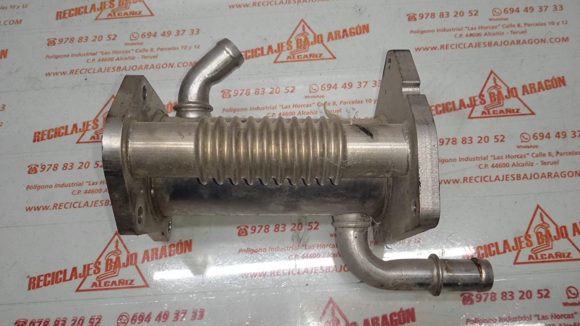 ENFRIADOR DE GASES DACIA SANDERO K9K892