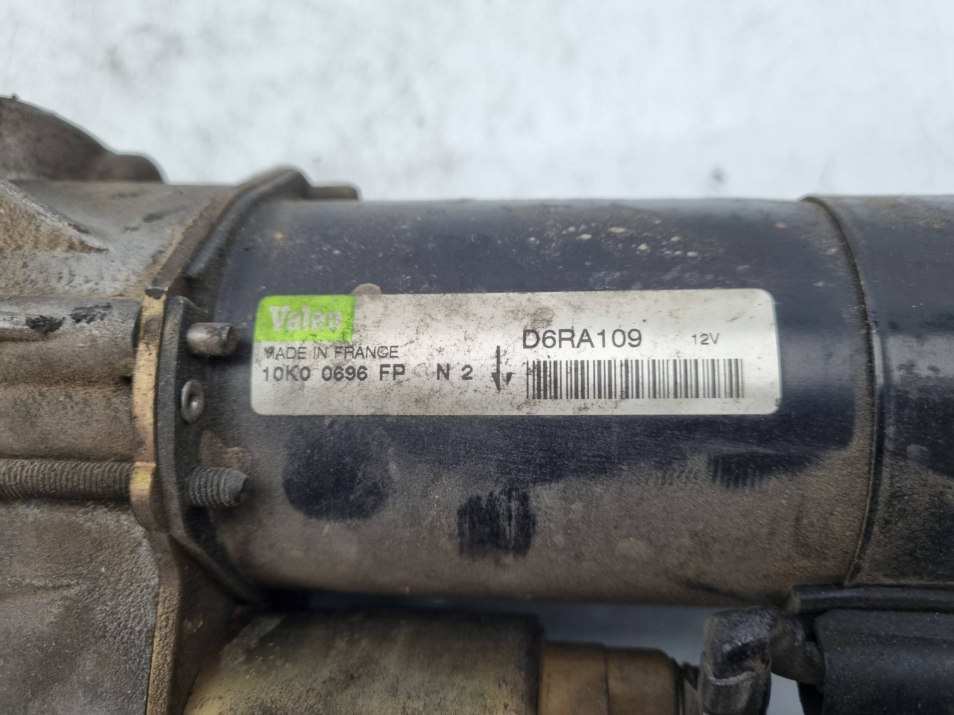 MOTOR ARRANQUE PEUGEOT 206 WJY