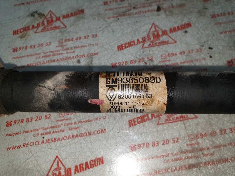 TRANSMISION DELANTERA DERECHA OPEL VIVARO G9U B7