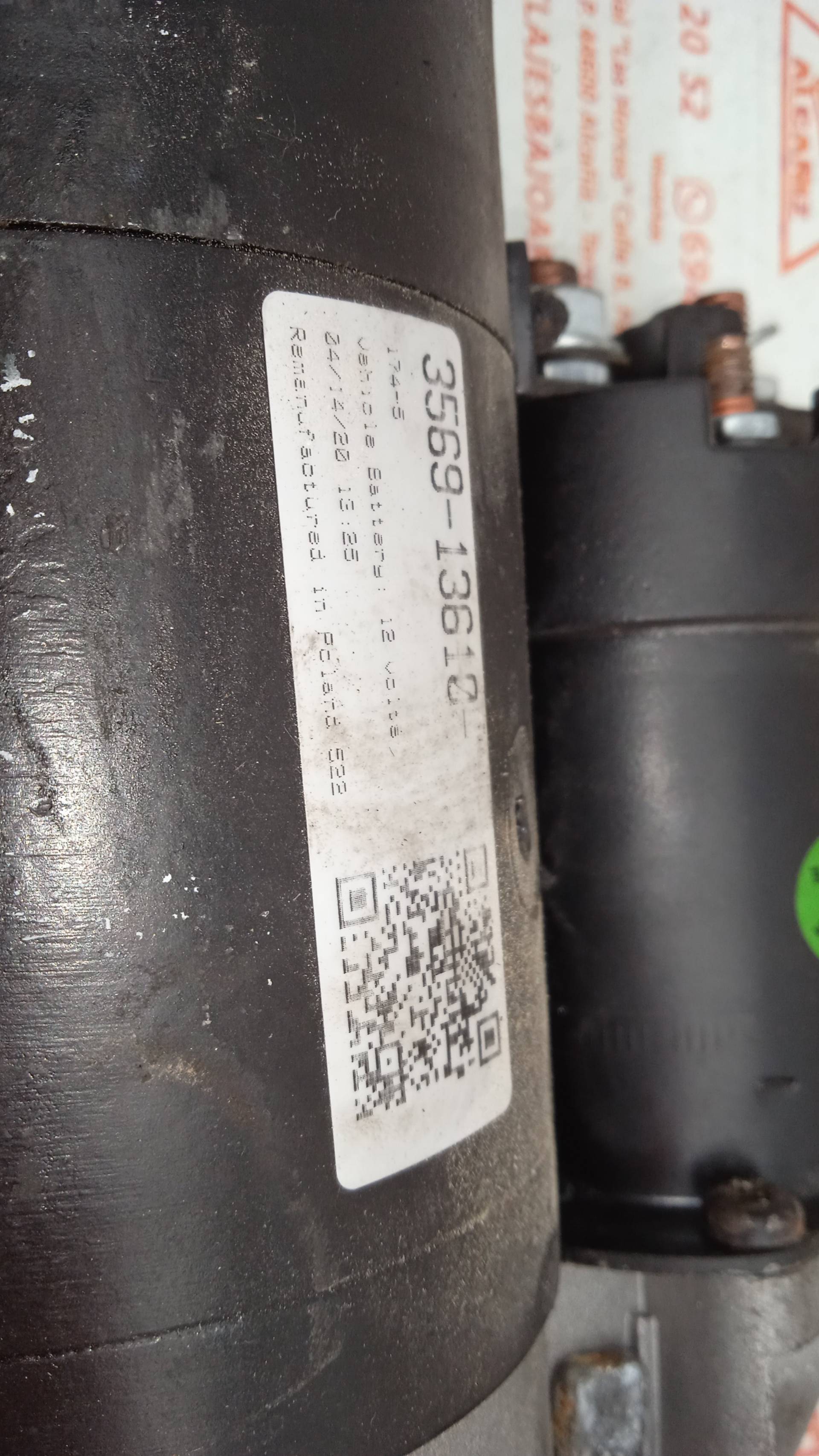 MOTOR ARRANQUE OPEL VECTRA C20NE