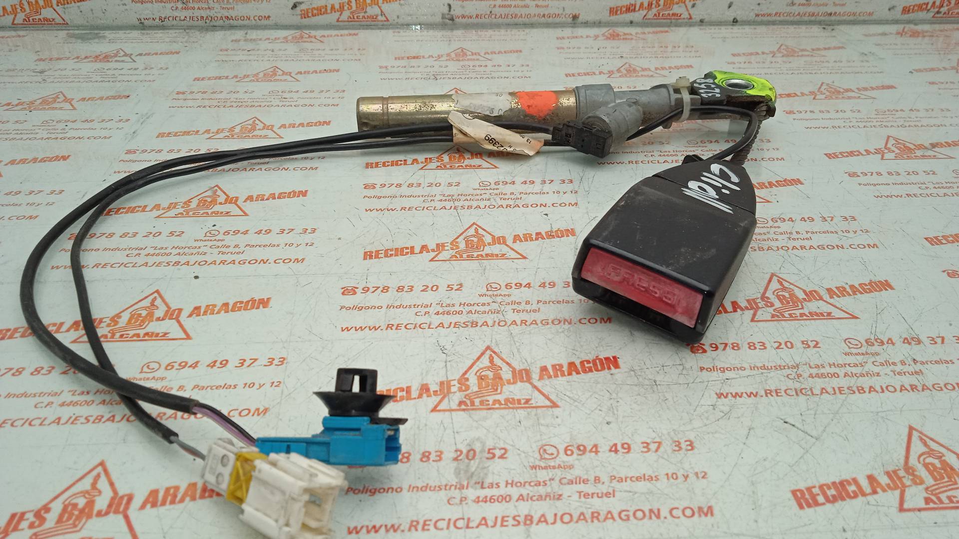 CINTURON SEGURIDAD DEL. IZQ. RENAULT CLIO K7M