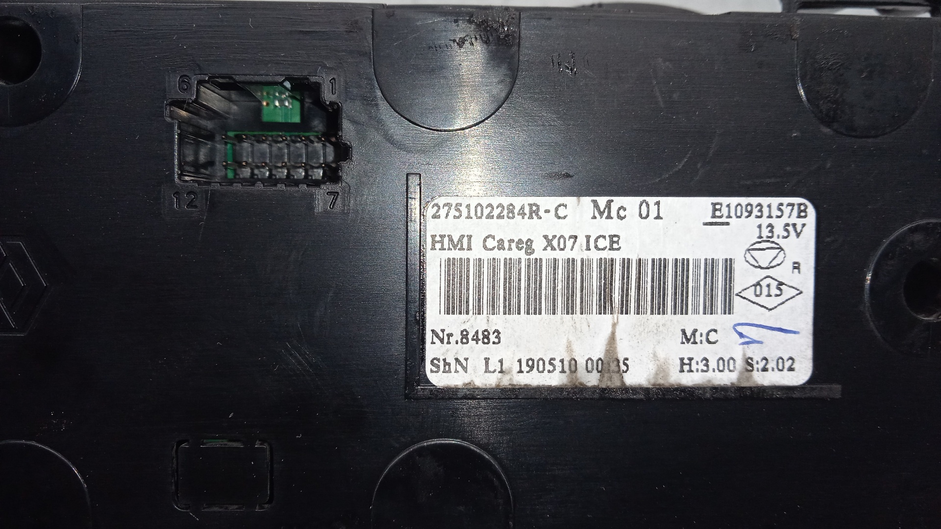 MANDO CLIMATIZADOR DACIA SANDERO H4B B4