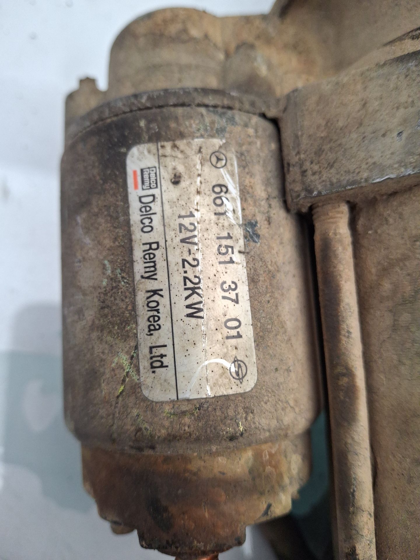 MOTOR ARRANQUE SSANGYONG KYRON 