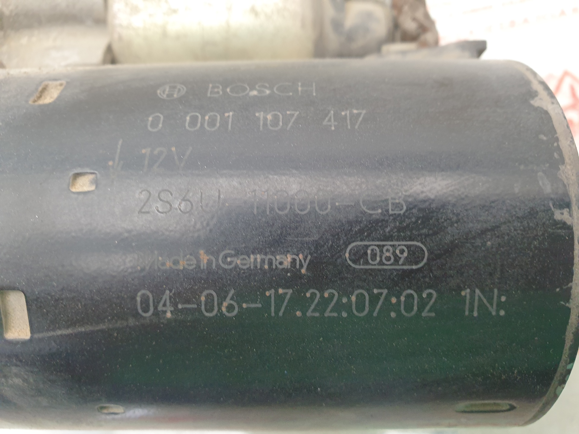 MOTOR ARRANQUE FORD FIESTA FXJA