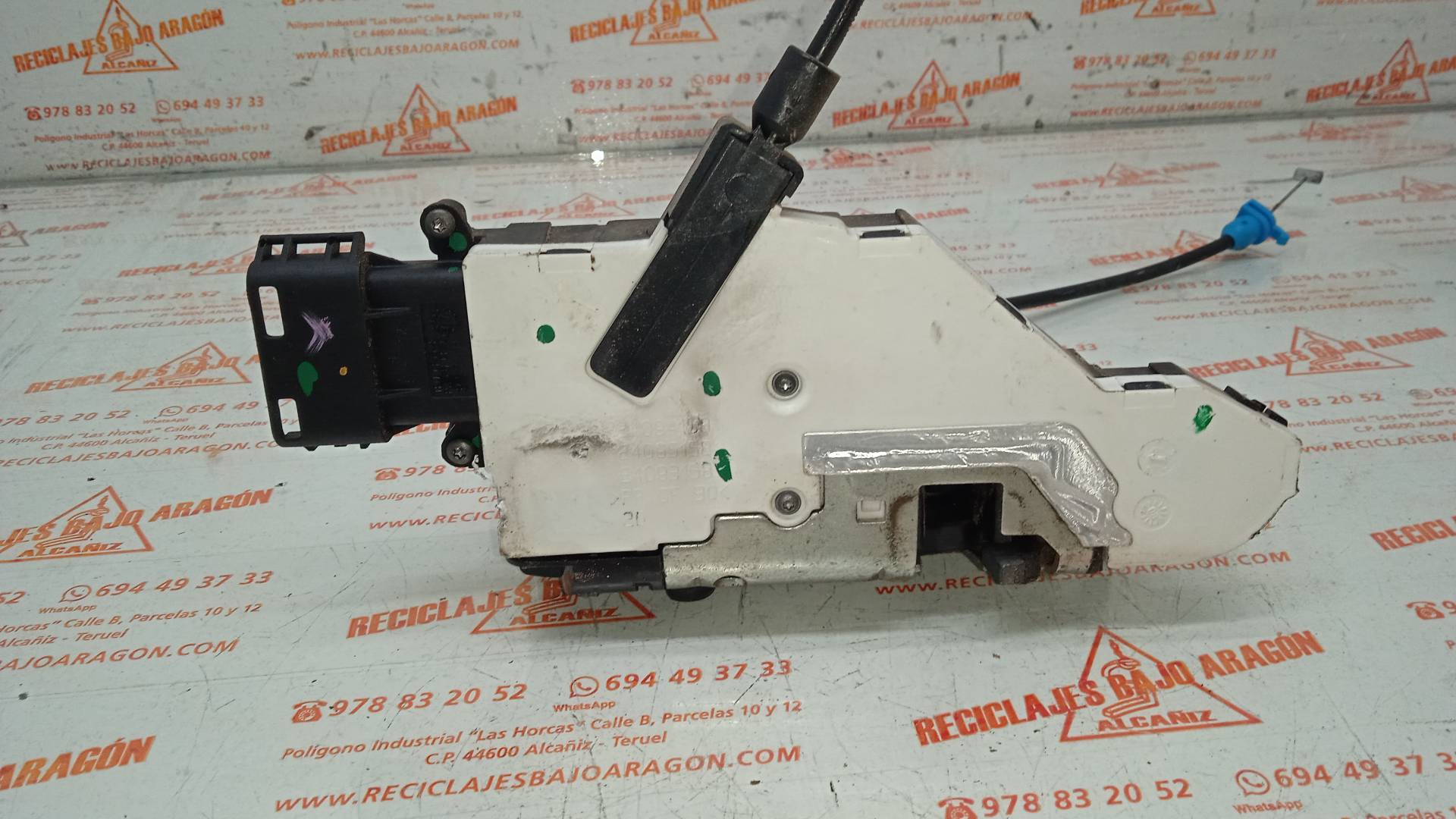 CERRADURA PUERTA DELANTERA DERECHA CITROEN C4 9HZ