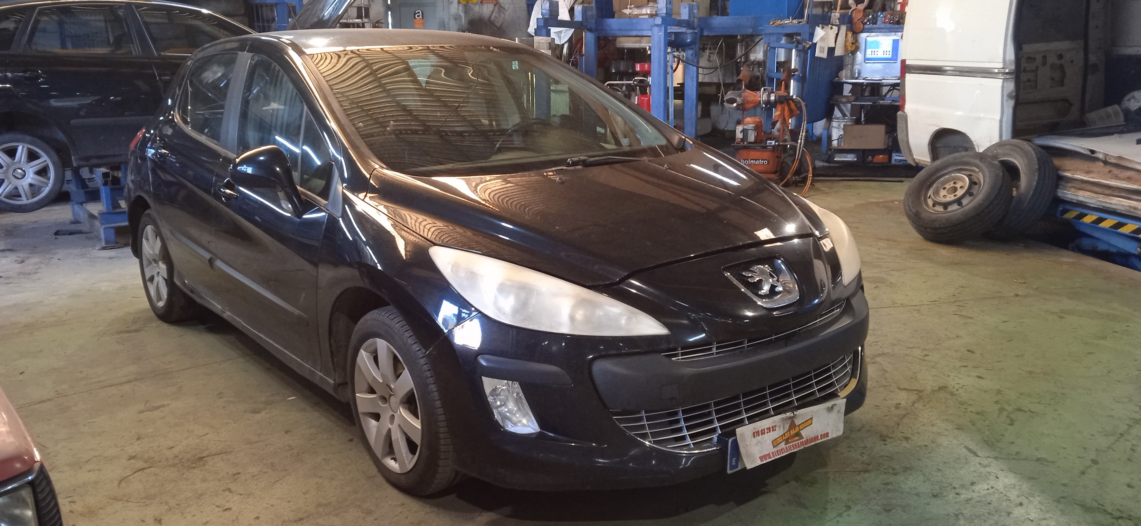 WARNING PEUGEOT 308 9HZ