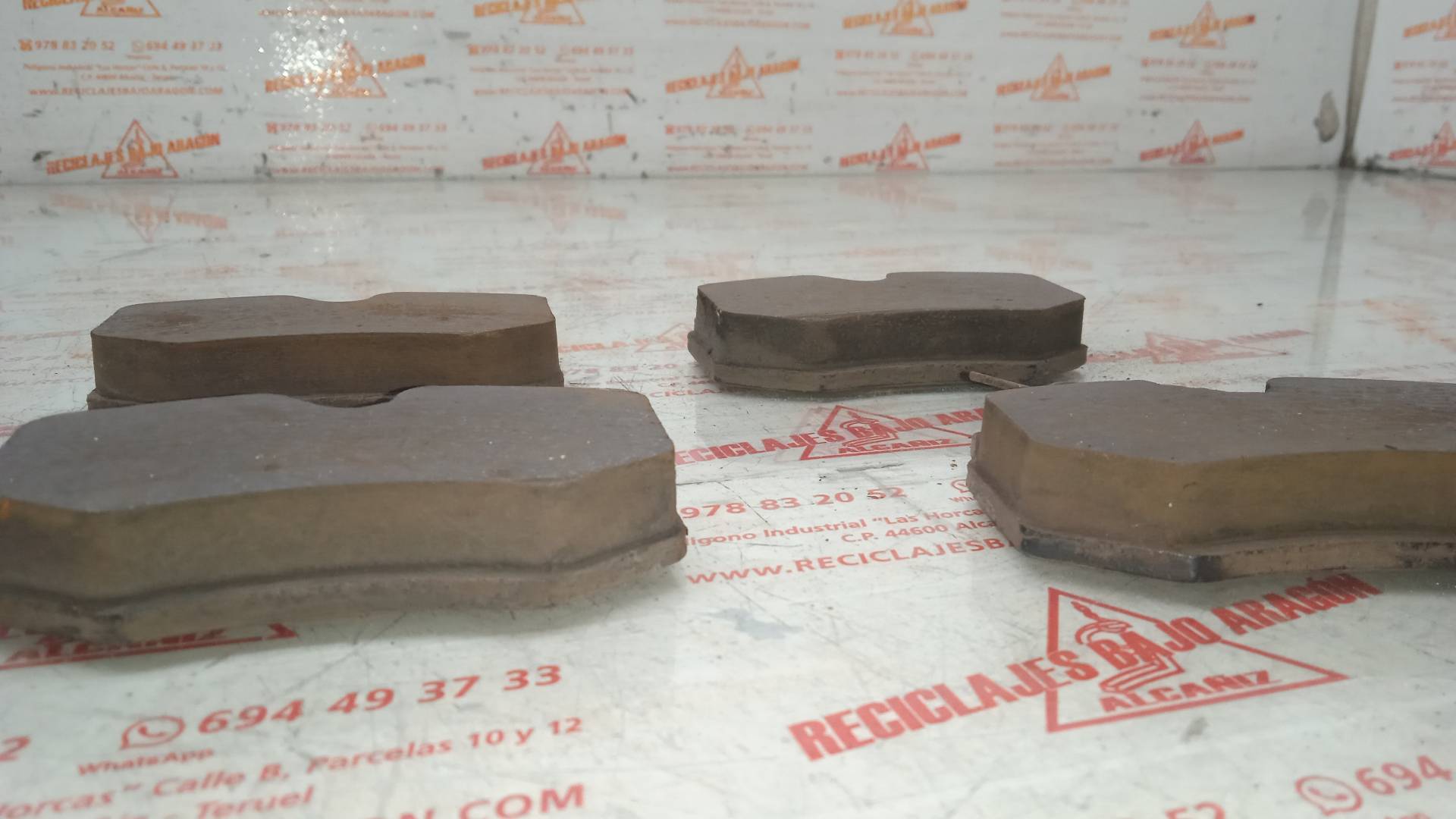 PASTILLAS DE FRENO CITROEN C15 D-161-A