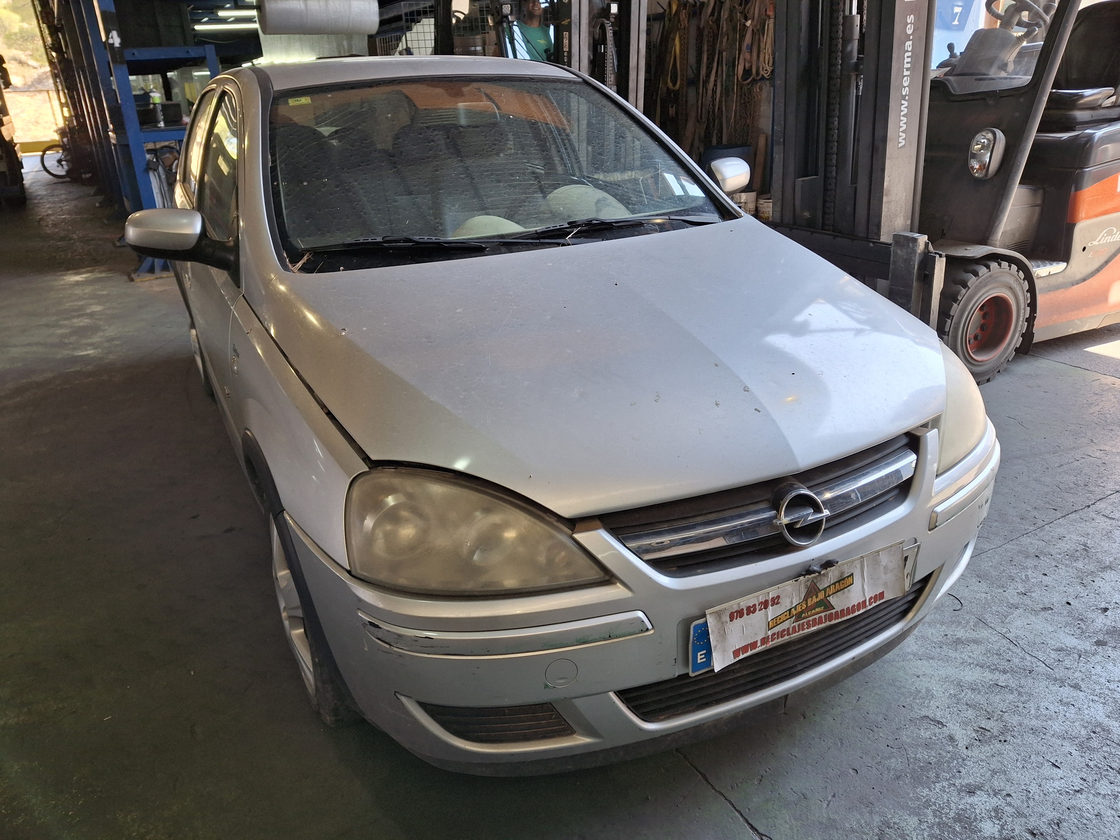  OPEL CORSA C 1.2 16V CAT (Z 12 XE / LW4)