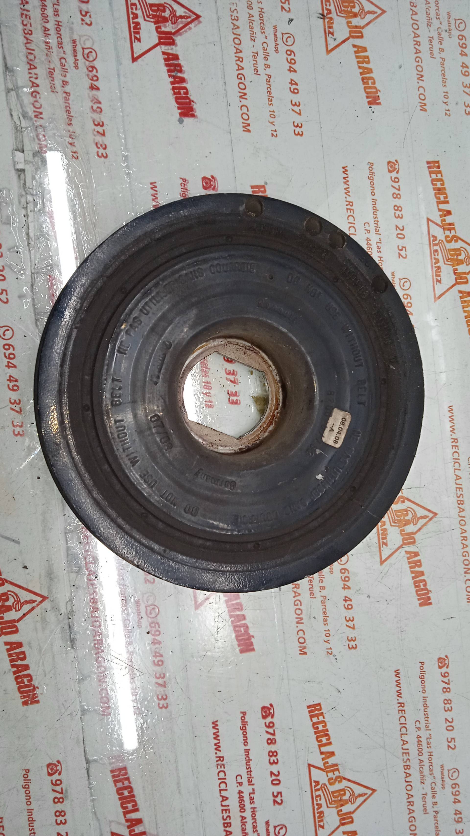 POLEA CIGUE?AL RENAULT KOLEOS M9RG8