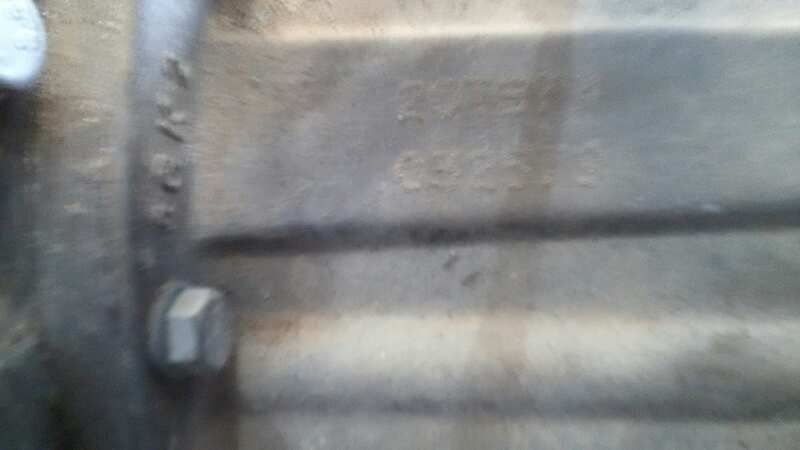 CAJA CAMBIOS PEUGEOT 406 RFVXU10J4R