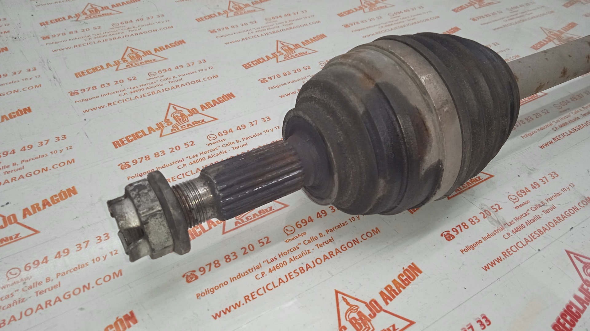 TRANSMISION DELANTERA IZQUIERDA DACIA SANDERO K9K892