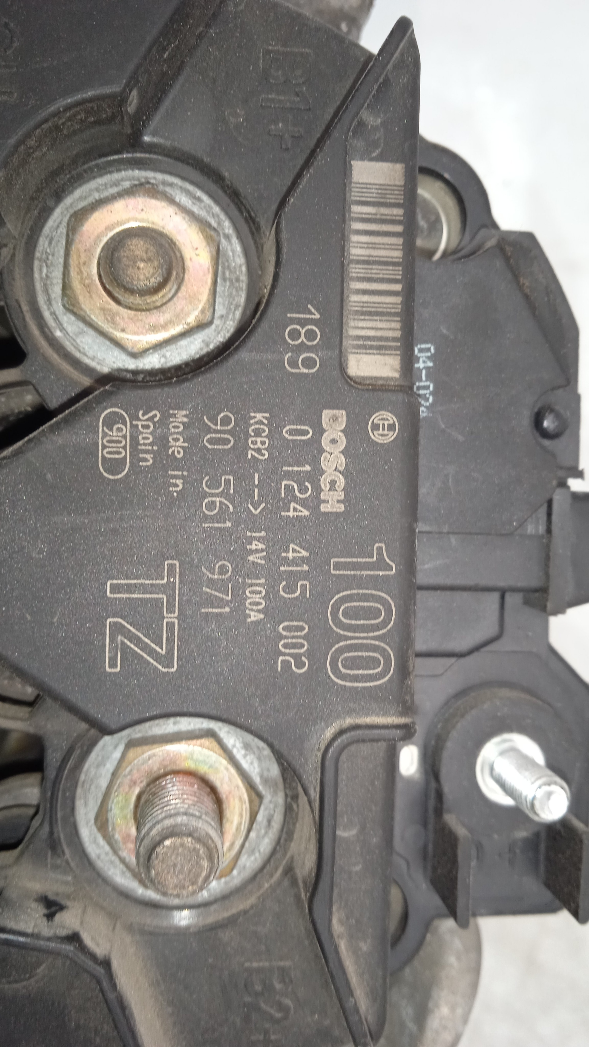 ALTERNADOR OPEL CORSA Z14XE