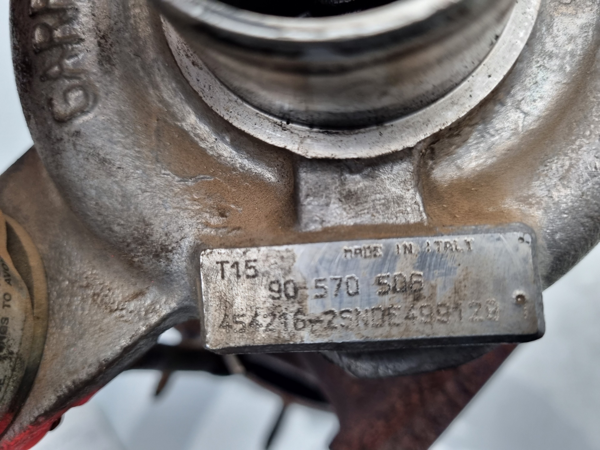 TURBOCOMPRESOR OPEL VECTRA X20DTH