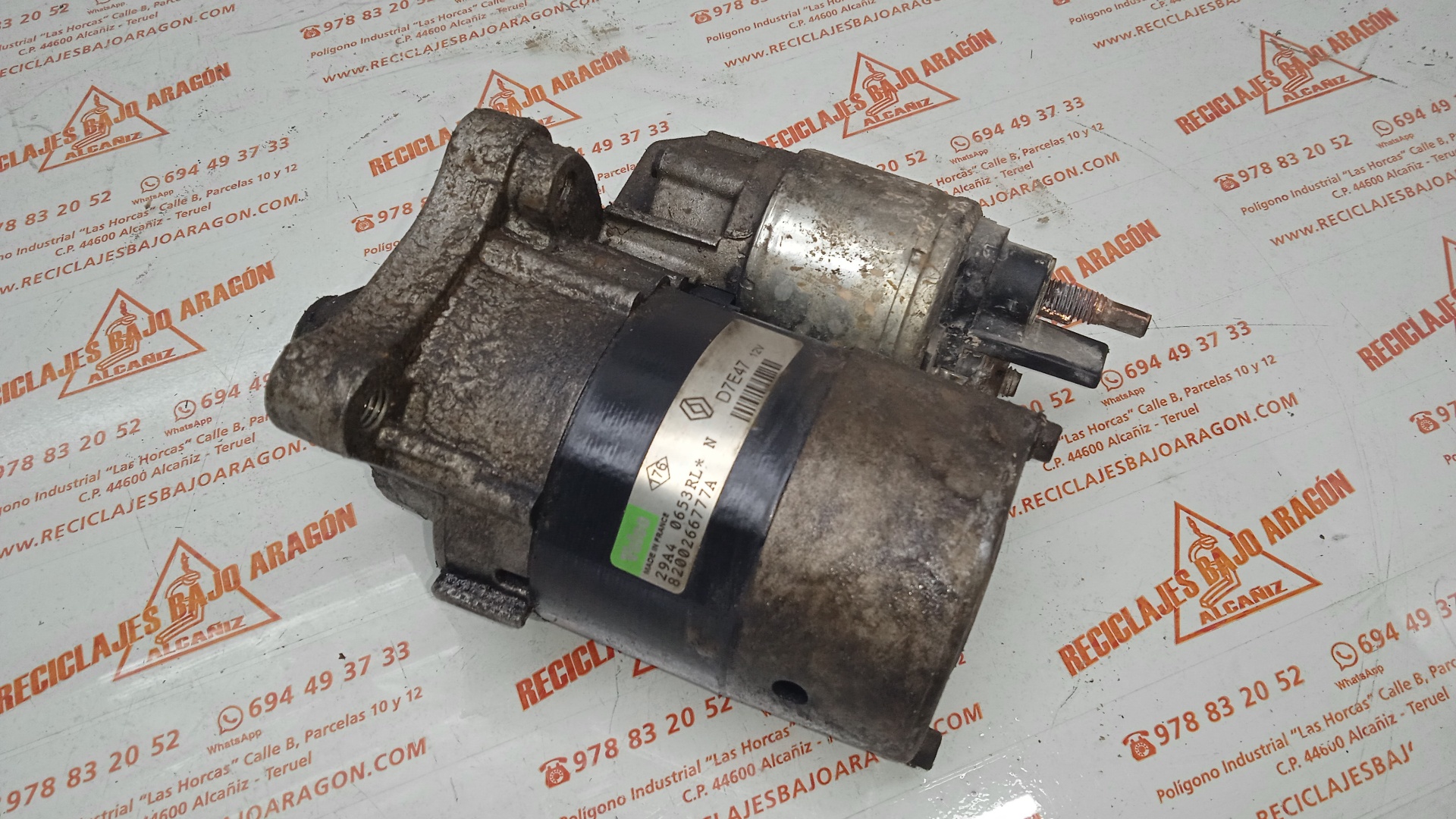 MOTOR ARRANQUE RENAULT CLIO K4J C7