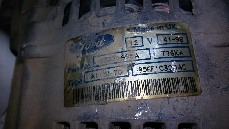 ALTERNADOR FORD ESCORT RFS