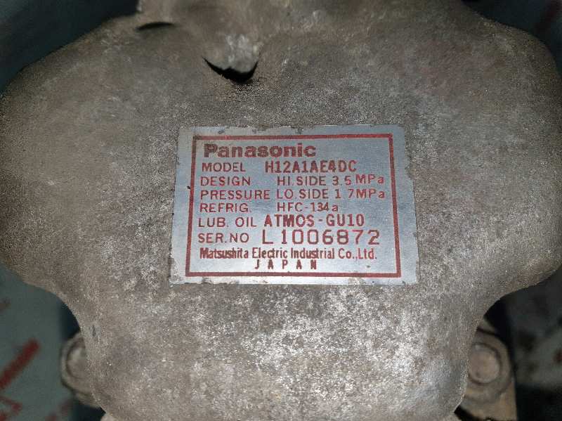 COMPRESOR AIRE ACONDICIONADO MAZDA 6 RF