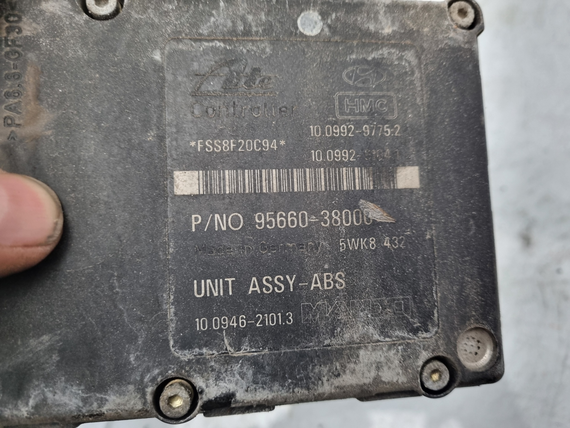 ABS HYUNDAI SONATA G6BV