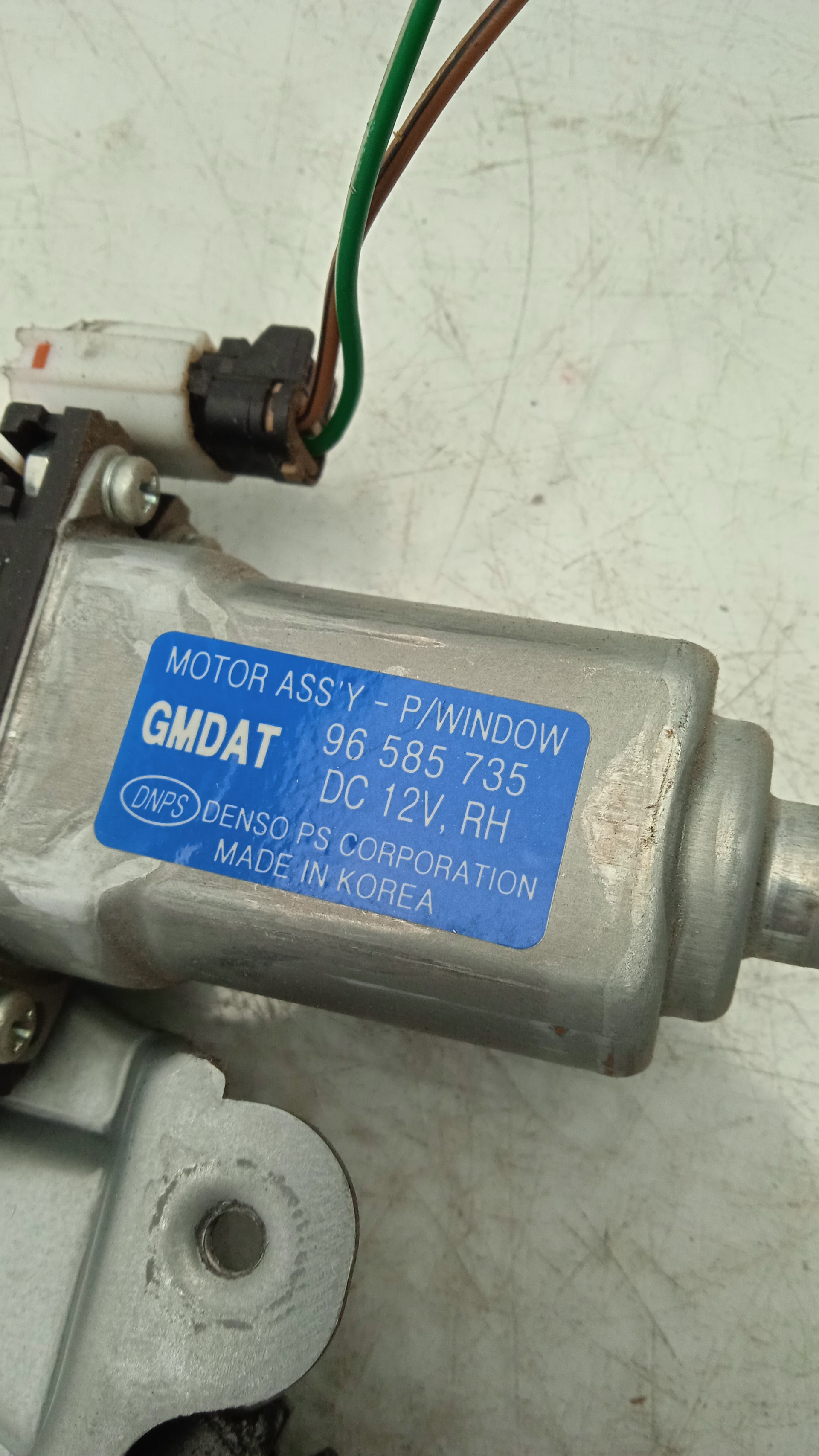 ELEVALUNAS DELANTERO DERECHO CHEVROLET AVEO B12S1