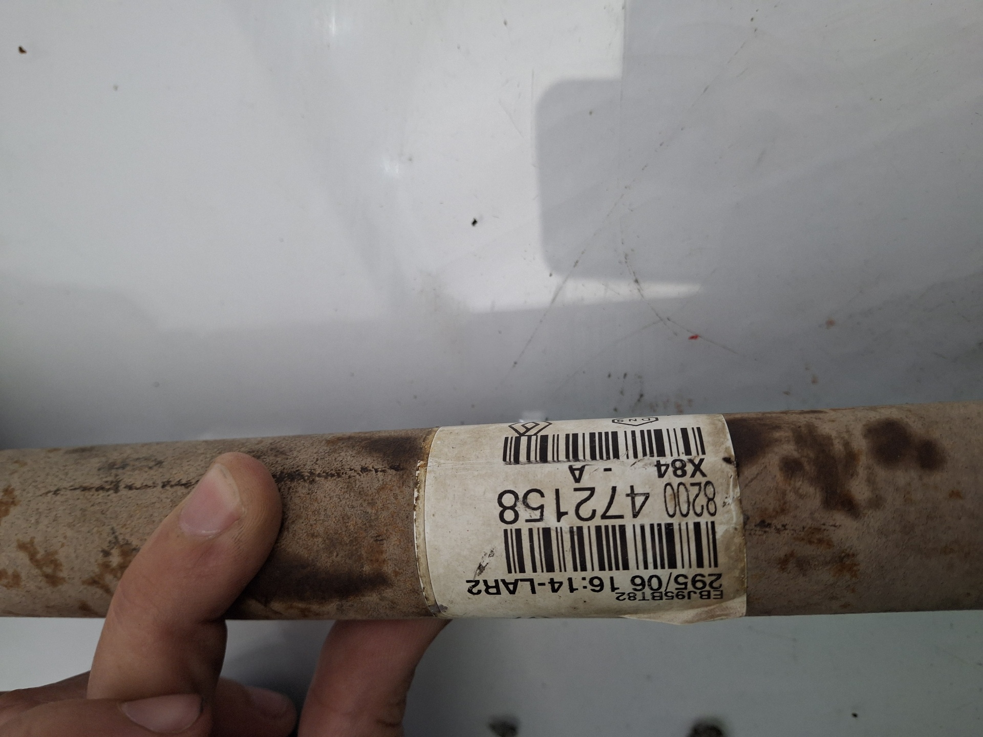 TRANSMISION DELANTERA DERECHA RENAULT MEGANE K9K P7