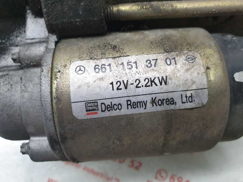 MOTOR ARRANQUE SSANGYONG RODIUS D27DT