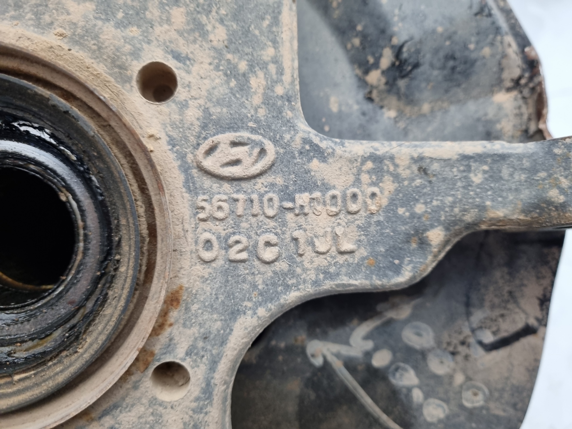 MANGUETA DELANTERA IZQUIERDA HYUNDAI TERRACAN J3