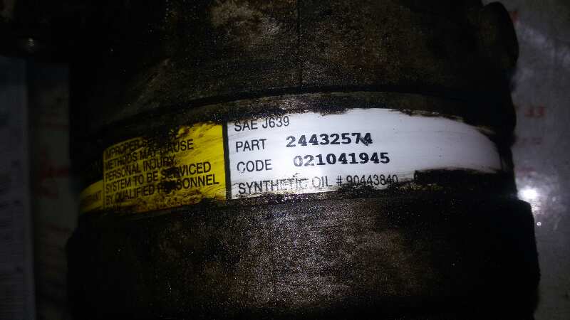 COMPRESOR AIRE ACONDICIONADO OPEL SINTRA 