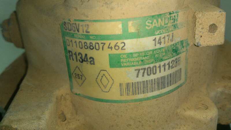 COMPRESOR AIRE ACONDICIONADO RENAULT KANGOO F8Q P6