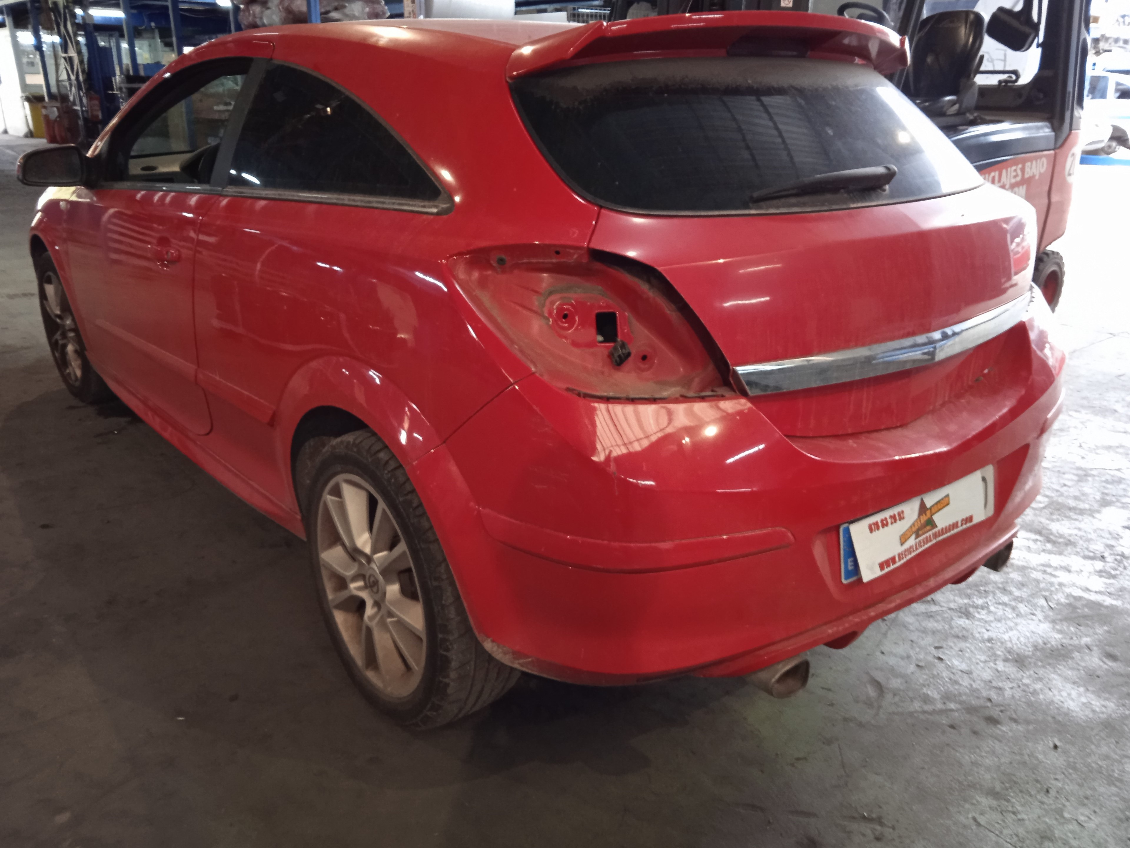 PILOTO TRASERO DERECHO PARAGOLPES OPEL ASTRA Z18XER