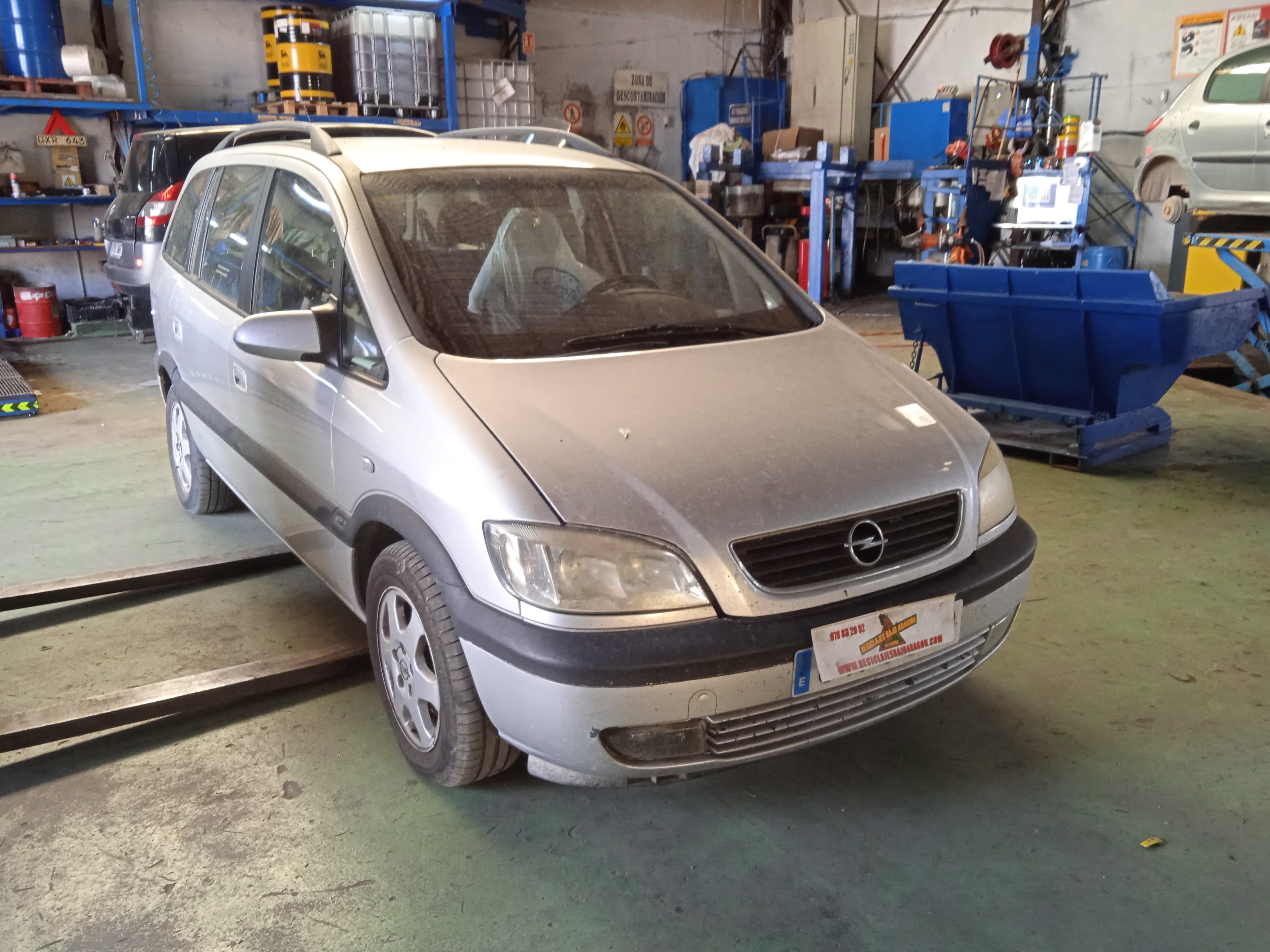 CERRADURA PUERTA DELANTERA IZQUIERDA OPEL ZAFIRA Y20DTH