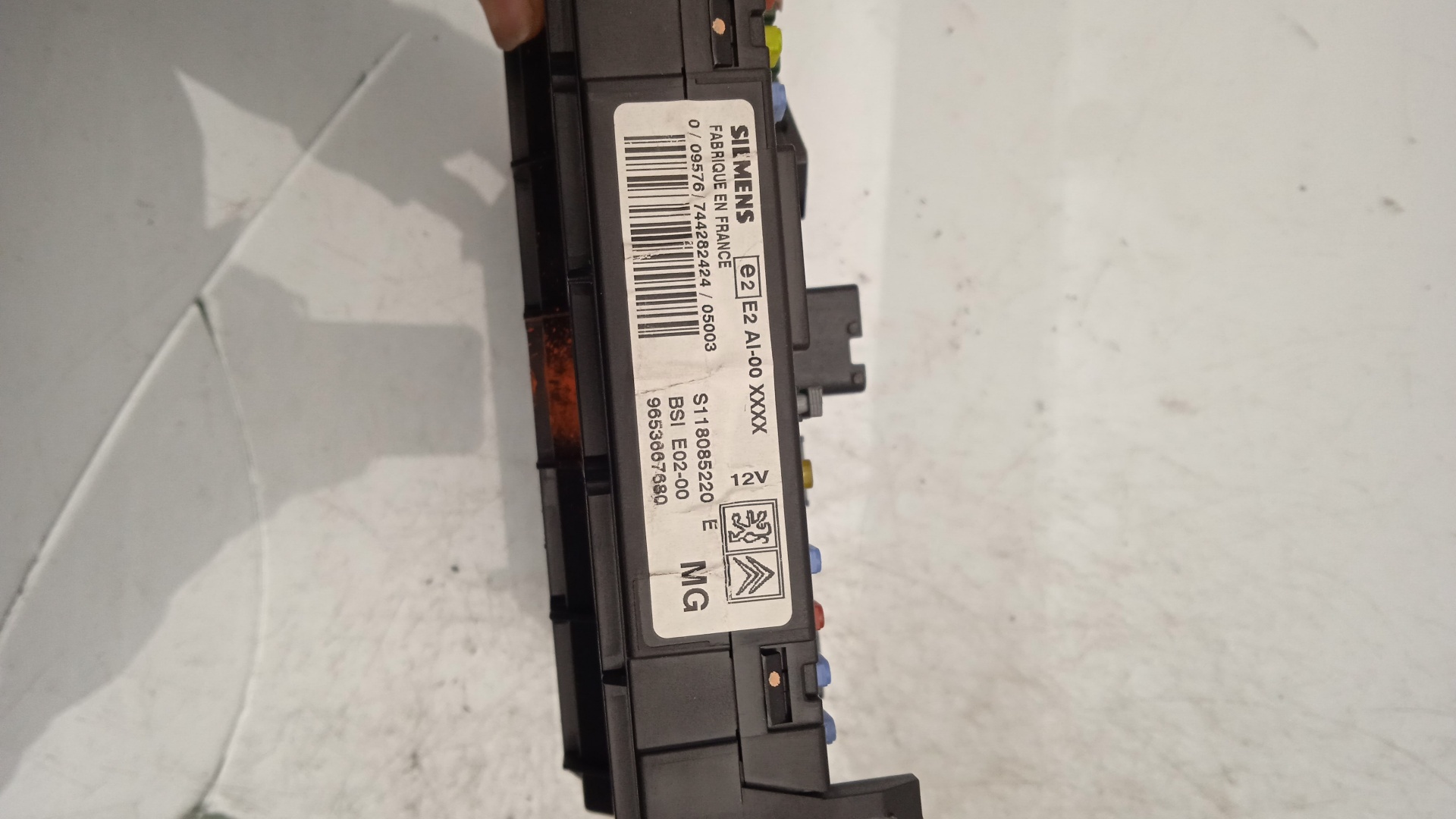 CENTRALITA MOTOR UCE PEUGEOT 206 RHY