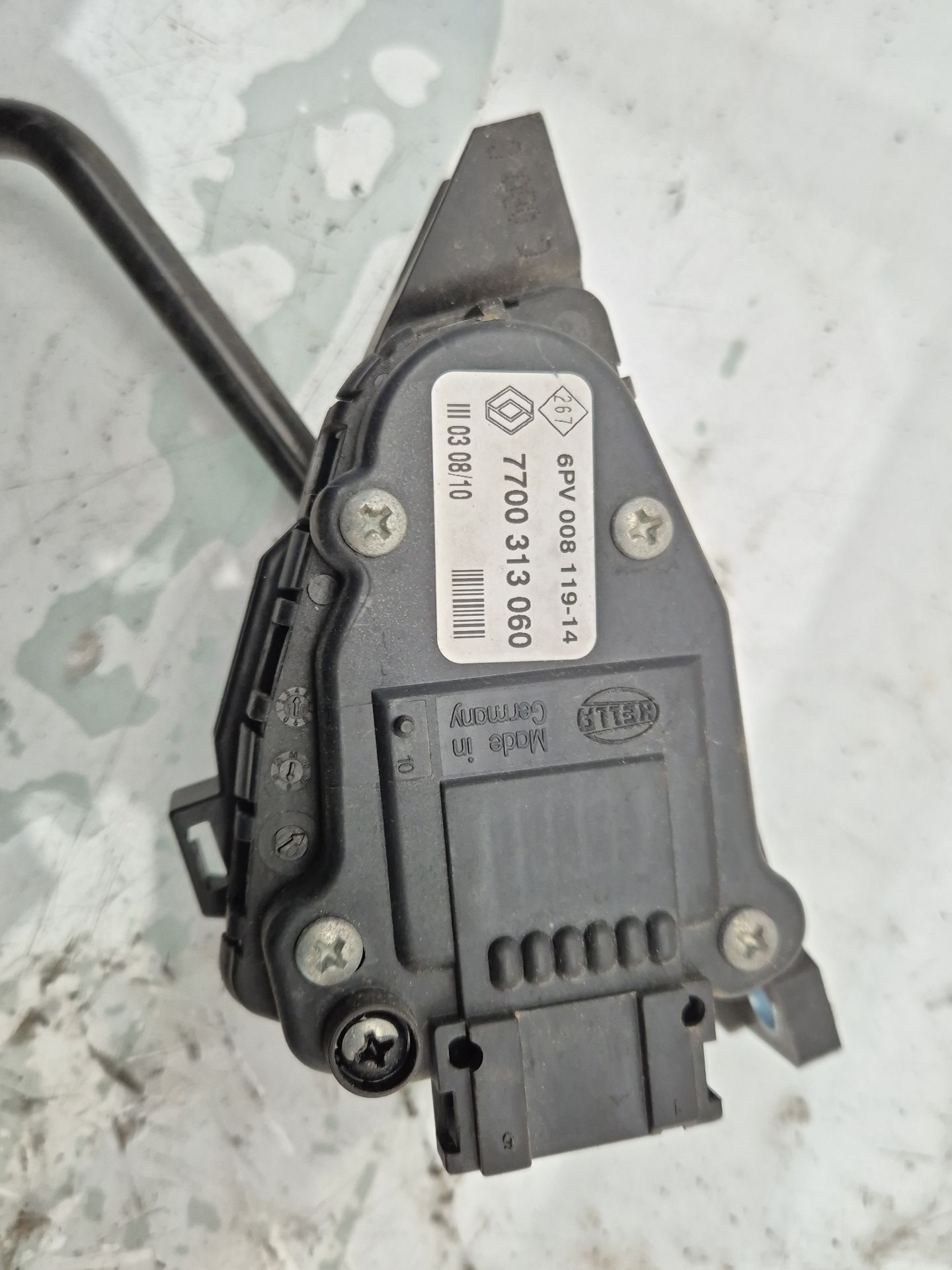 POTENCIOMETRO PEDAL RENAULT TRAFIC 