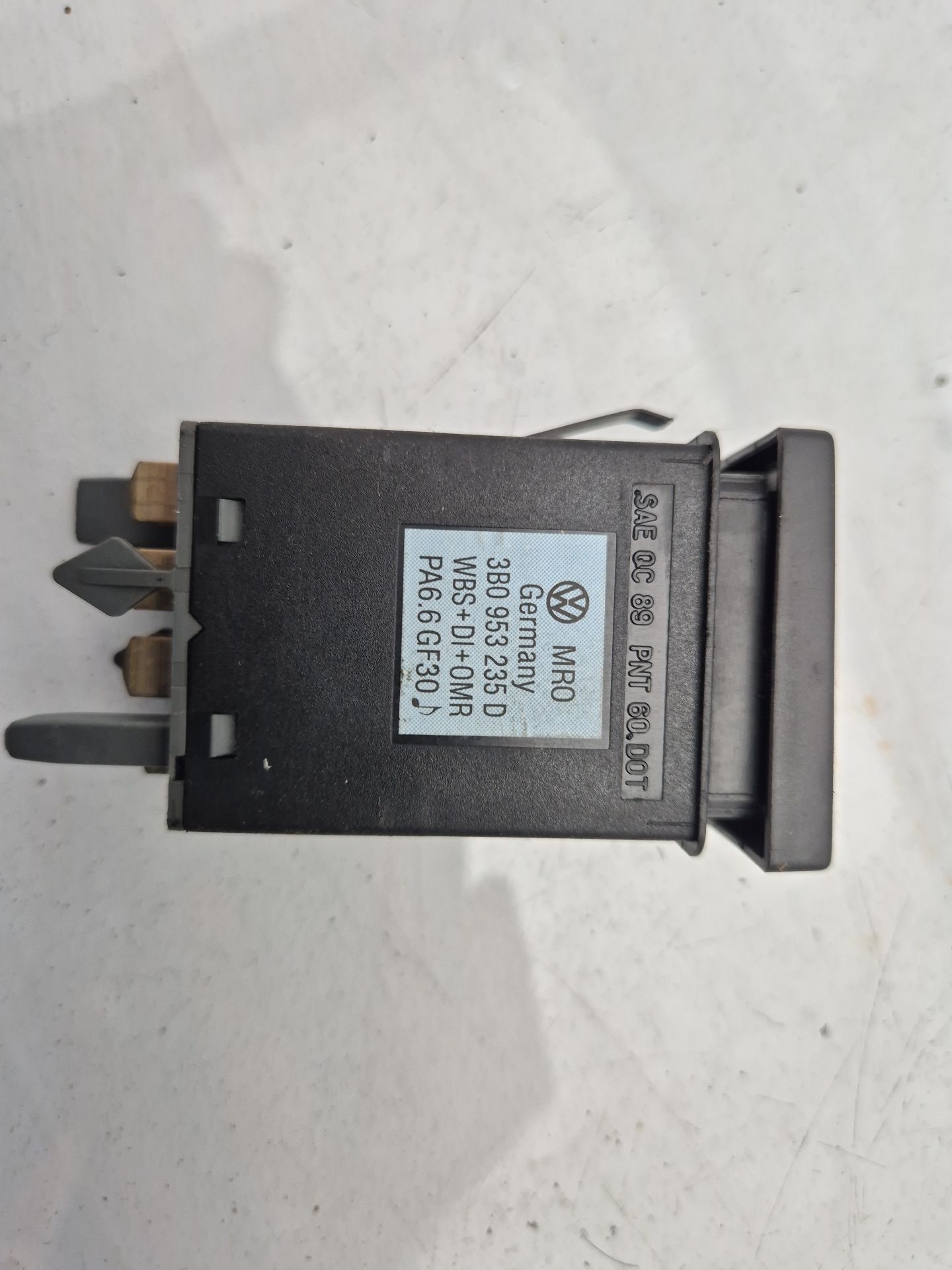 WARNING VOLKSWAGEN PASSAT 