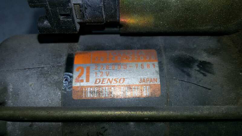 MOTOR ARRANQUE TOYOTA COROLLA 3ZZFE