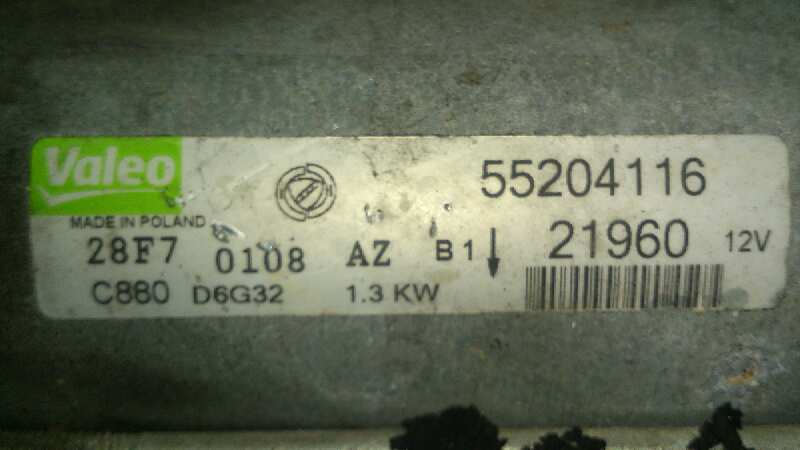 MOTOR ARRANQUE FIAT PUNTO 188A7000