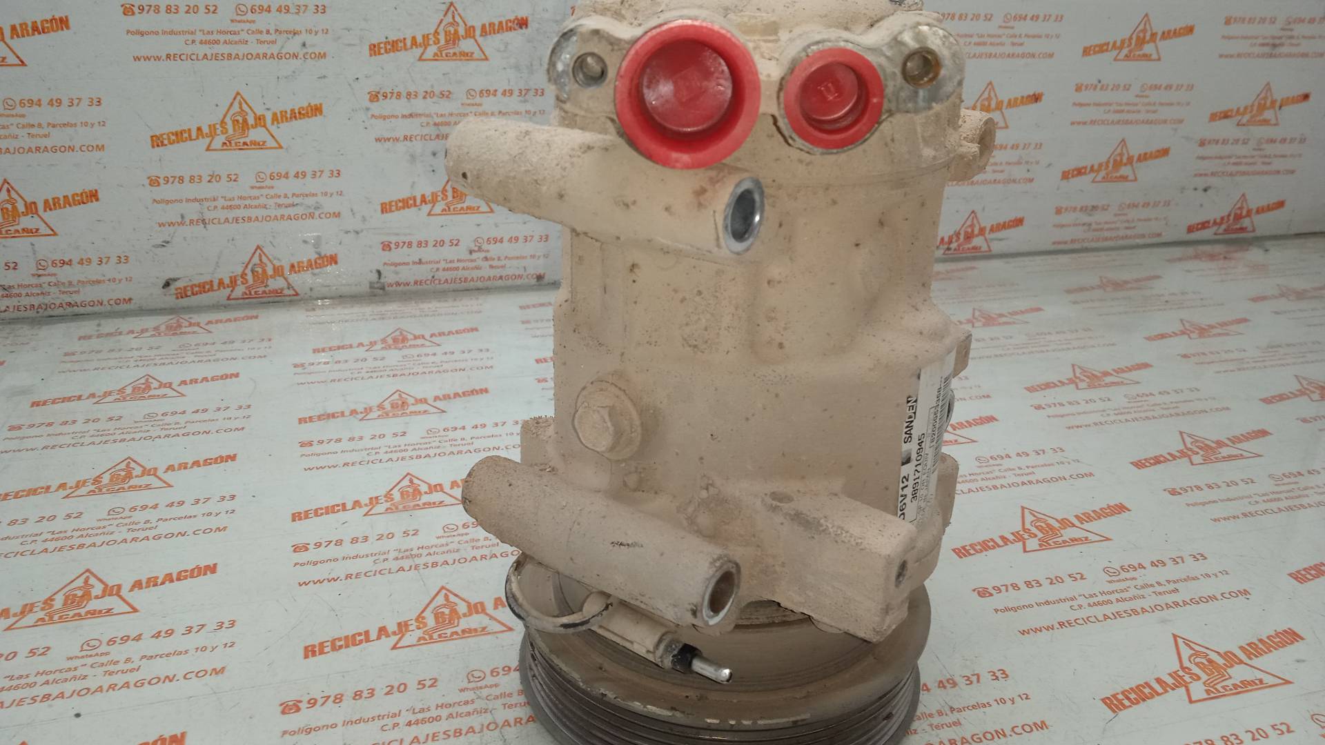 COMPRESOR AIRE ACONDICIONADO RENAULT CLIO K9K 17